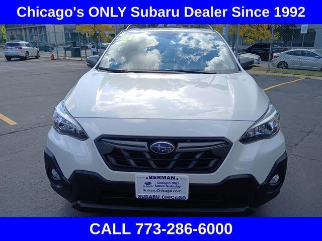 Photo of 2021 Crystal White Pearl Subaru Crosstrek