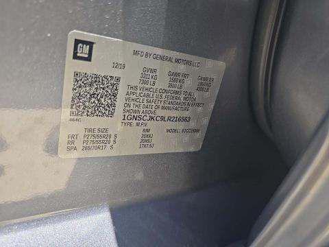 Photo of 2020 Satin Steel Metallic Chevrolet Suburban