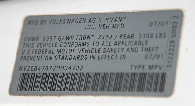 Photo of 2002 Tan Volkswagen Eurovan
