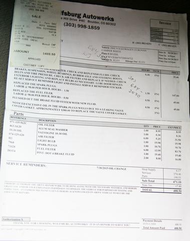 Photo of 2002 Tan Volkswagen Eurovan