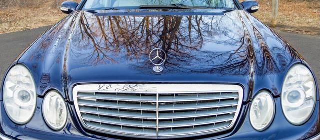 Photo of 2004 Blue Mercedes-Benz E-Class