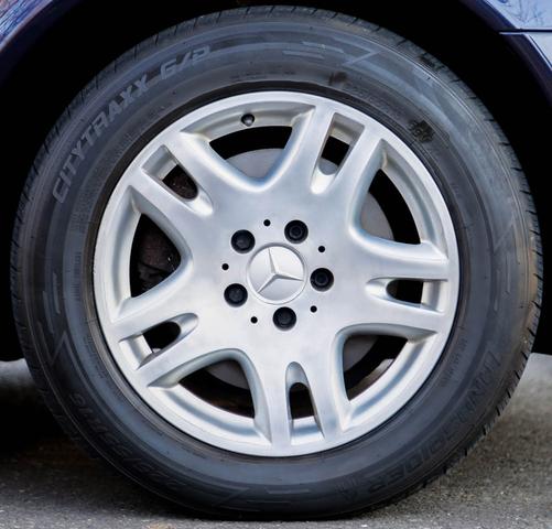 Photo of 2004 Blue Mercedes-Benz E-Class