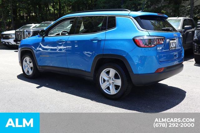 Photo of 2022 Laser Blue Jeep Compass