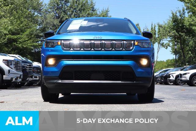 Photo of 2022 Laser Blue Jeep Compass