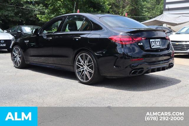 Photo of 2024 Black Mercedes-Benz AMG C 63