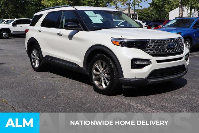 Photo of 2021 White Metallic Ford Explorer