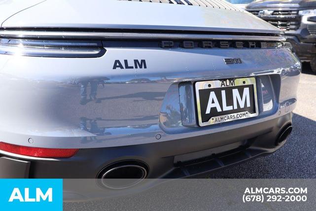 Photo of 2024 Arctic Grey Porsche 911
