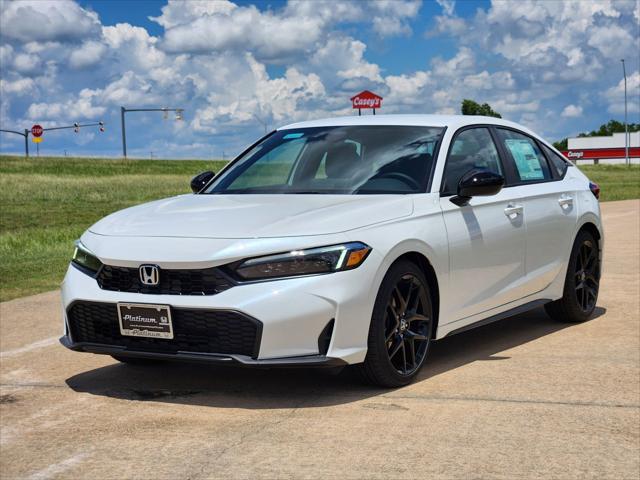 Photo of 2025 Platinum White Pearl Honda Civic