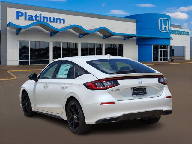 Photo of 2025 Platinum White Pearl Honda Civic