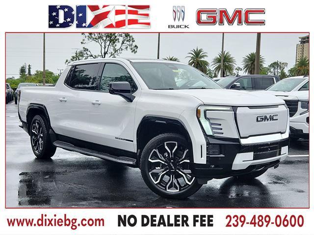 Photo of 2025 Summit White GMC Sierra EV
