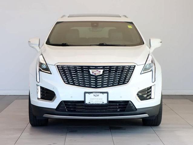 Photo of 2021 Crystal White Tri-Coat Cadillac XT5