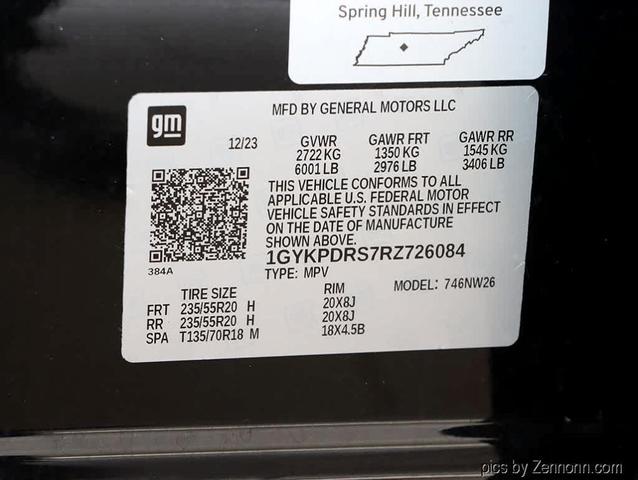 Photo of 2024 Stellar Black Metallic Cadillac XT6