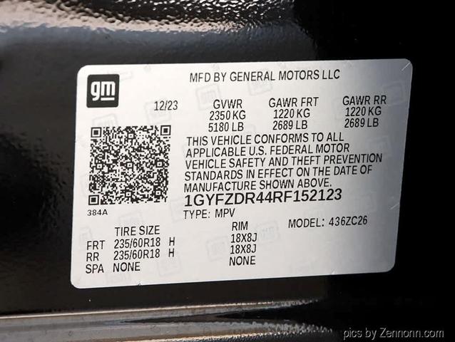 Photo of 2024 Stellar Black Metallic Cadillac XT4