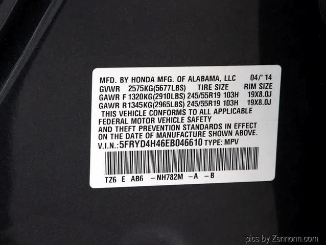 Photo of 2014 Graphite Luster Metallic Acura MDX