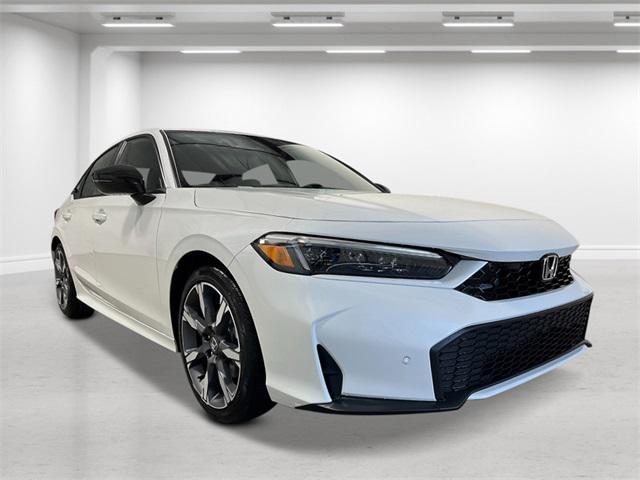 Photo of 2026 Platinum White Pearl Honda Civic Hybrid