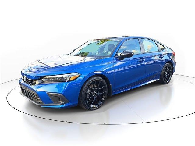 Photo of 2024 Aegean Blue Metallic Honda Civic