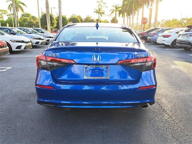 Photo of 2024 Aegean Blue Metallic Honda Civic