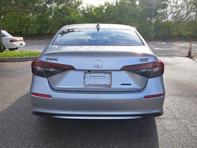 Photo of 2026 Solar Silver Metallic Honda Civic Hybrid