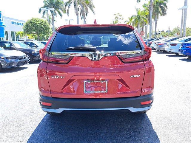 Photo of 2021 Radiant Red Metallic Honda CR-V