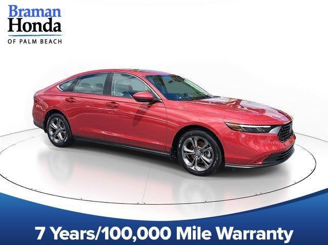 Photo of 2024 Radiant Red Metallic Honda Accord