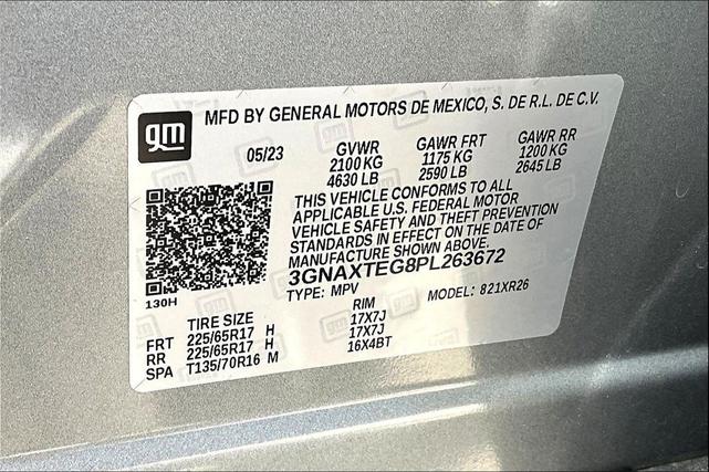 Photo of 2023 Sterling Gray Metallic Chevrolet Equinox