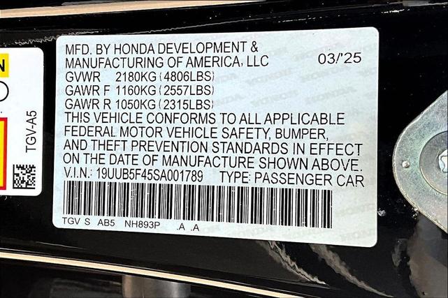 Photo of 2025 Majestic Black Pearl Acura TLX