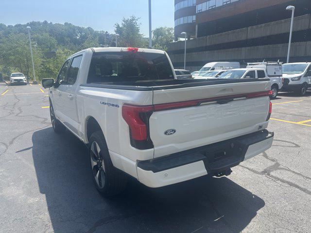 Photo of 2024 Star White Metallic Tri-Coat Ford F-150 Lightning
