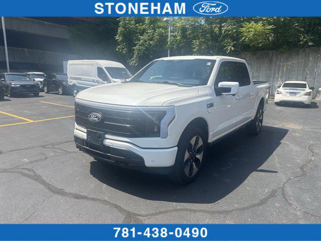 Photo of 2024 Star White Metallic Tri-Coat Ford F-150 Lightning