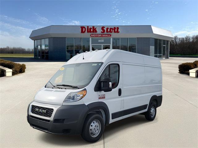 Photo of 2021 Bright White Clearcoat RAM ProMaster 1500