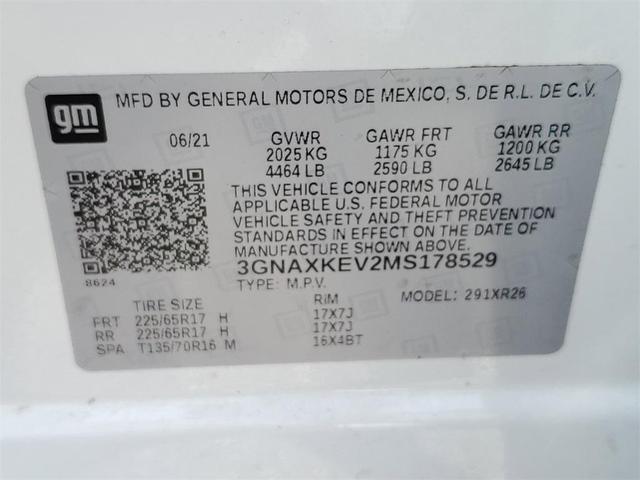 Photo of 2021 Summit White Chevrolet Equinox