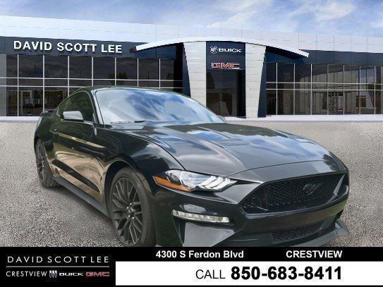 Photo of 2021 Shadow Black Ford Mustang
