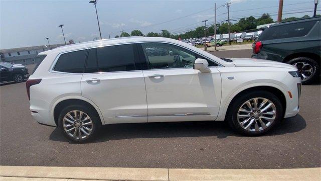 Photo of 2022 Crystal White Tri-Coat Cadillac XT6
