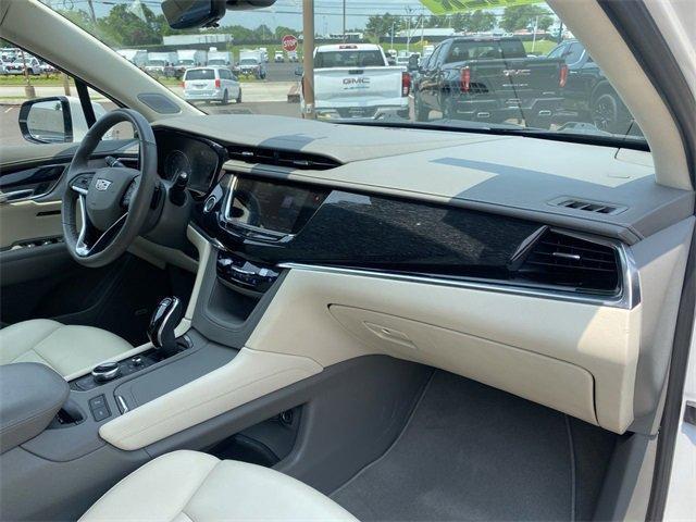 Photo of 2022 Crystal White Tri-Coat Cadillac XT6