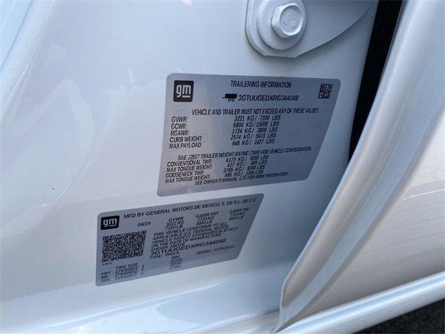 Photo of 2024 White Frost Tri-Coat GMC Sierra 1500
