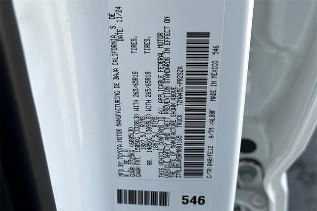 Photo of 2024 Ice Cap Toyota Tacoma