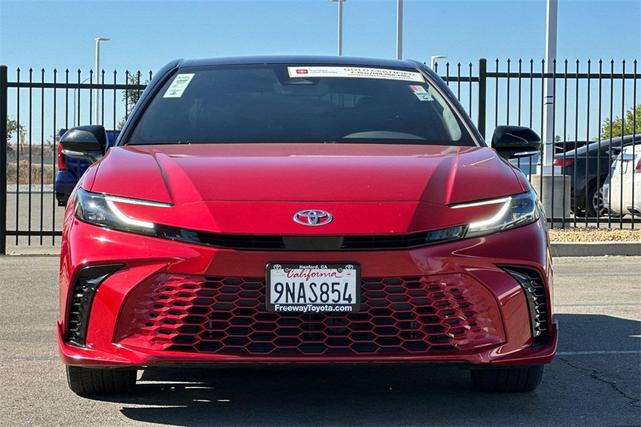 Photo of 2025 Supersonic Red/Midnight Black Metallic Toyota Camry
