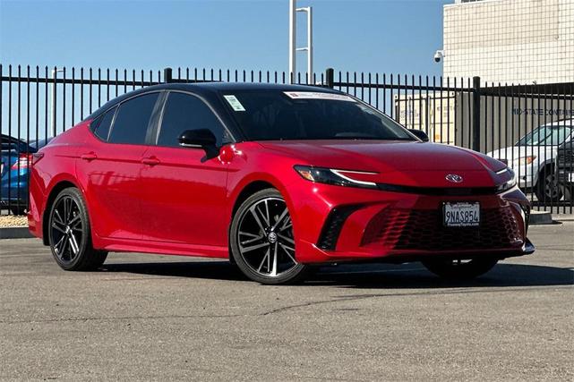 Photo of 2025 Supersonic Red/Midnight Black Metallic Toyota Camry