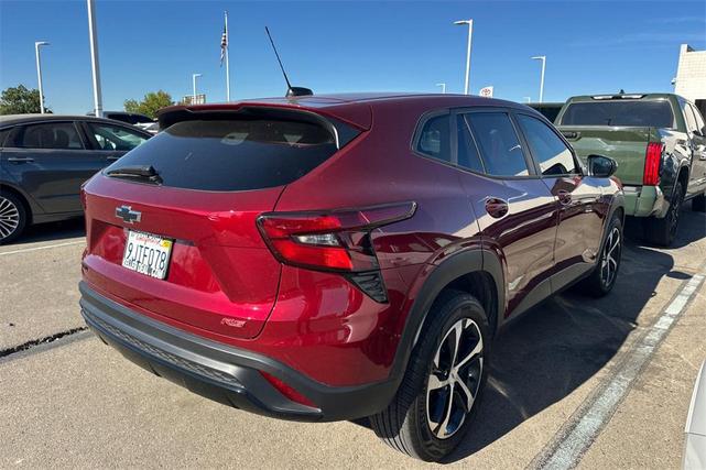 Photo of 2024 Crimson Metallic Chevrolet Trax