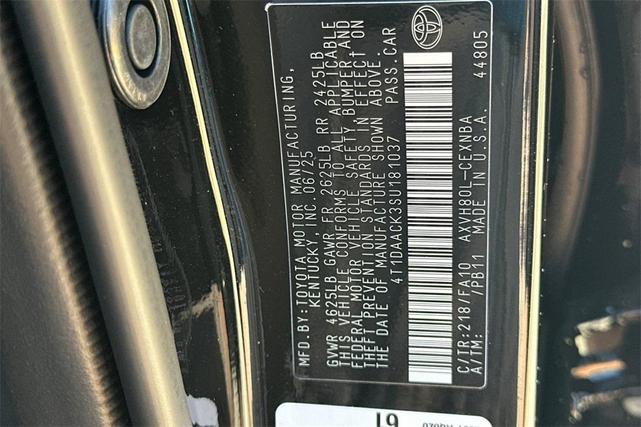 Photo of 2025 Black Toyota Camry