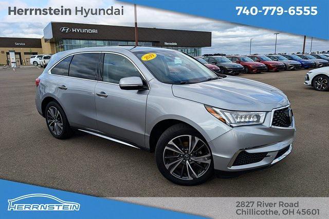 Photo of 2019 Lunar Silver Metallic Acura MDX