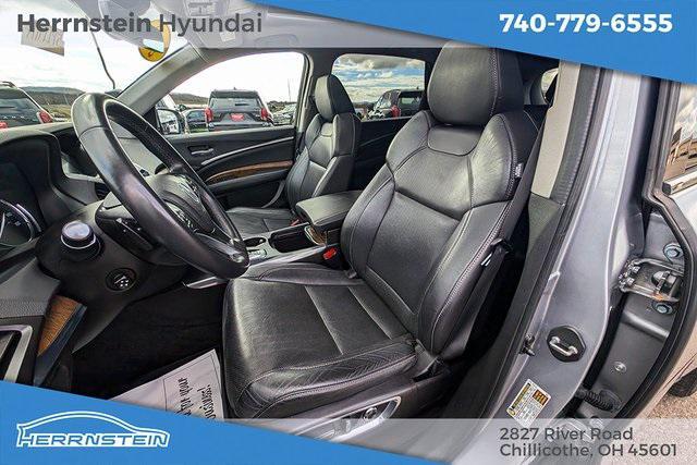 Photo of 2019 Lunar Silver Metallic Acura MDX