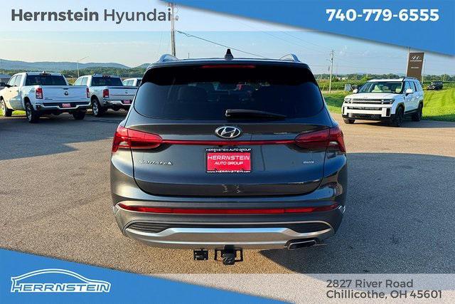 Photo of 2022 Portofino Gray Hyundai SANTA FE