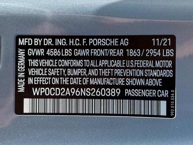 Photo of 2022 Dolomite Silver Metallic Porsche 911