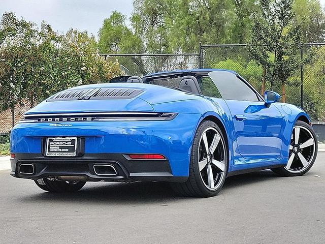 Photo of 2025 Lugano Blue Porsche 911