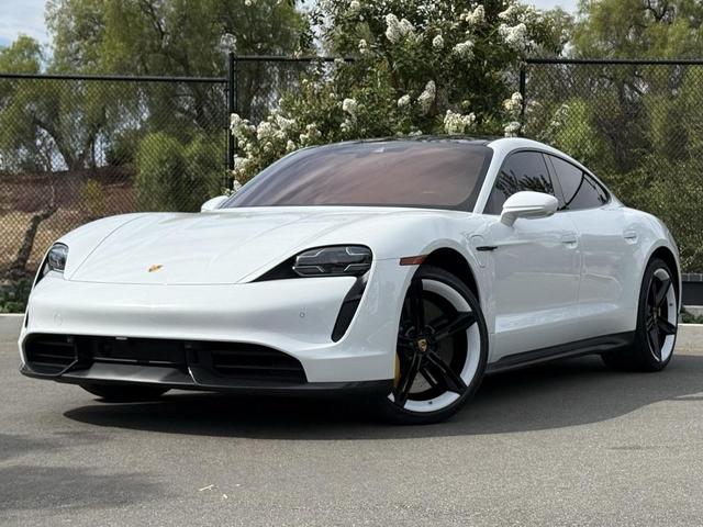 Photo of 2021 Carrara White Porsche Taycan
