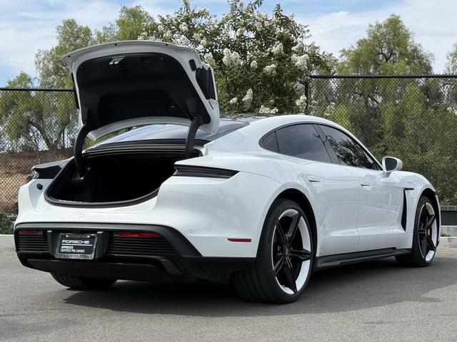 Photo of 2021 Carrara White Porsche Taycan