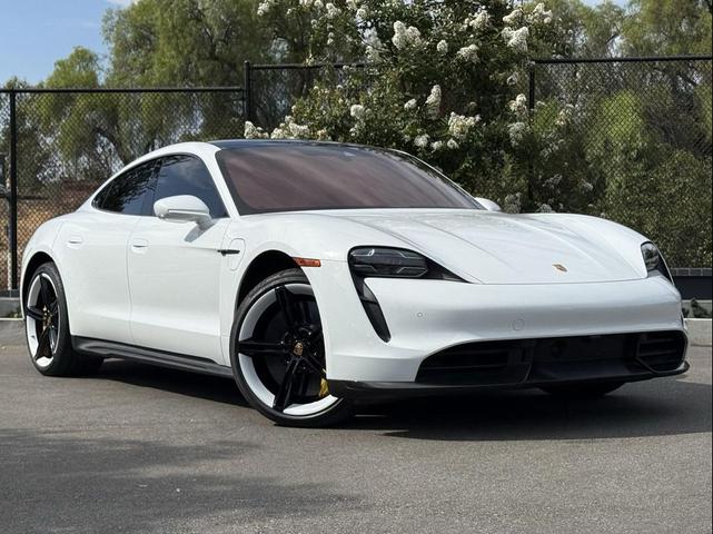 Photo of 2021 Carrara White Porsche Taycan