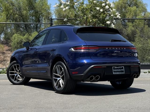Photo of 2024 Gentian Blue Metallic Porsche Macan