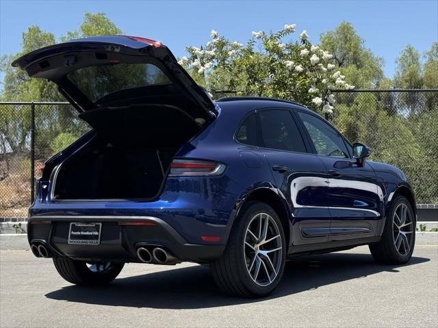 Photo of 2024 Gentian Blue Metallic Porsche Macan