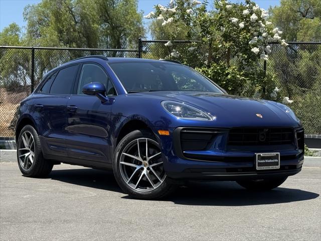 Photo of 2024 Gentian Blue Metallic Porsche Macan